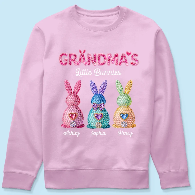Grandma's Little Bunnies Easter - Personalized Shirt - Sentimental Gift for Grandma - Image 66
