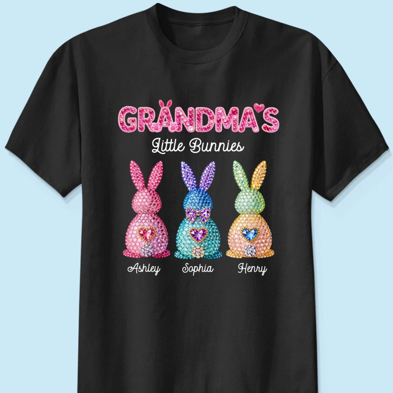 Grandma's Little Bunnies Easter - Personalized Shirt - Sentimental Gift for Grandma - Image 8